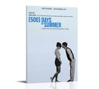 YTRWOEGF Lot de 500 affiches « Days of Summer » - Esthétique - Art mural sur toile - Décoration vintage pour salon, chambre à coucher - 50 x 75 cm - Style cadre
