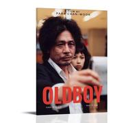 YTRWOEGF Oldboy Affiches murales esthétiques sur toile décoratives vintage pour salon, chambre à coucher, 60 x 90 cm, style cadre