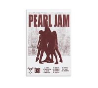 YTRWOEGF Pearl Jam Affiches murales esthétiques sur toile décoratives vintage pour salon, chambre à coucher, 50 x 75 cm, style sans cadre