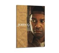 YTRWOEGF Poster John Q - Impression sur toile décorative vintage pour salon, chambre à coucher - 40 x 60 cm - Style cadre