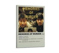 YTRWOEGF Poster Memories of Murder - Impression sur toile - Décoration murale vintage pour salon, chambre à coucher, chambre à coucher - 30 x 45 cm - Style cadre