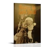 YTRWOEGF Poster Miracle on 34th Street - Impression sur toile - Décoration murale vintage pour salon, chambre à coucher - 40 x 60 cm - Style cadre