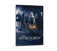 YTRWOEGF Poster The Secret Circle - Impression sur toile décorative vintage pour salon, chambre à coucher - 50 x 75 cm - Style cadre