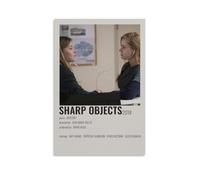 YTRWOEGF Sharp Objects Affiches esthétiques sur toile Décoration murale vintage pour salon, chambre à coucher, 20 x 30 cm, style sans cadre