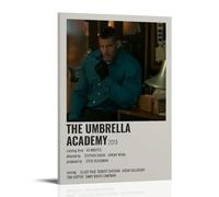 YTRWOEGF The Umbrella Academy Poster mural esthétique sur toile - Décoration vintage pour salon, chambre à coucher - 50 x 75 cm - Style cadre