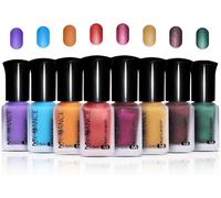 Ytseazn-8pcs Ensemble De Vernis À Ongles Mat,Sparkle Glitter Colors Kit De Vernis À Ongles,Mist Effect Matte Satin Velvet Vernis À Ongles,No Need Cure/Baking Nail Vernis Pour Filles