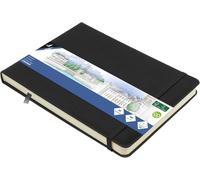 Ytseazn-Art Carnet De Croquis A5 Landscape Noir Couverture Rigide Pu 80 Feuilles 140 G Papier Crème