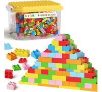 ytseazn-Brique De Construction,150 Pièces Gros Bloc De Construction Avec Boîte De Rangement,Jouets Stem Cadeaux Pour Garçons Et Filles,Set De Jeux Grande Brique Construction Enfants Âge 3 À 5 Ans