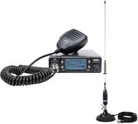ytseazn-Radio Usb Cb Escort Hp 9700 Et Antenne Cb S75 Avec Base Magnétique