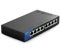 ytseazn-Switch Non Manageable Gigabit Avec 8 Ports Lgs108-Eu(Ethernet Maison Et Bureau Avec Boîtier Métallique,Séparateur Ethernet Au Mur Ou Sur Un Bureau,Plug & Play)