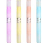 Ytseazn-Wisebom 4 Pièces Stylo Correcteur Vernis À Ongles,Nail Art Correcteur Stylo Stylo Dissolvant Pour Vernis À Ongles Stylo Avec 12 Pointes De Rechange,Correcteur Outil De Manucure