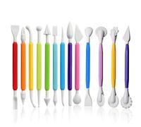 YTSMFL Lot de 13 outils de modelage pour pâte à sucre et décoration de gâteaux