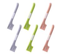 YTSMFL Lot de 6 cuillères à nourriture pour chat - Cuillères à nourriture pour animaux - En silicone - Cuillères de mélange pour nourriture pour animaux - Cuillères longues