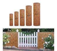 YtsNyxolus Bamboo Screen Roll Divider 1 2 3 4 5 6ft High Garden Fence Bamboo Balcony Privacy Screen Bamboo Reedfence Rolls Decorative Fences Privacy Fencing for Deck Yard Pool Pond Balcony