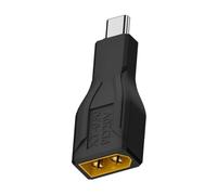 YTtkku Adaptateur XT60 vers connecteur d'alimentation de type C adapté pour une charge rapide dans les compétitions sur le terrain, les compétitions et les scénarios de voyage, prises de conversion