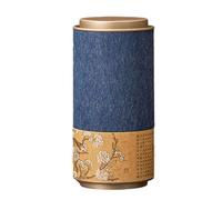 YTtkku Boîte à thé compacte portable pour rangement de thé - Conteneurs de culture chinoise - Accessoires pour organiseurs de cuisine