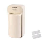 YTtkku Boîte de rangement pratique à la mode à fixer au mur - Boîte de rangement rotative pour pinceaux de maquillage - Organisateur de bureau