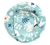 YTtkku Chapeau bob pour chien avec trous d'oreille - Chapeau de soleil diable avec sangle - Accessoires photo pour animaux domestiques
