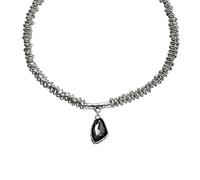 YTtkku Collier avec pendentif géométrique brillant en alliage robuste pour ajouter une touche d'élégance à votre garde-robe, One Size, Comme décrit, Comme décrit.