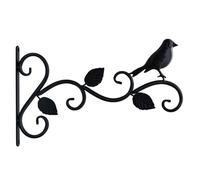 YTtkku Crochet pratique en métal pour plantes avec surfaces antidérapantes, parfait pour ajouter de la verdure à n'importe quelle pièce ou espace extérieur. Support de plantes en métal robuste