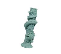 YTtkku Figurine de dragon en colophane dynamique Impermeable Marinepark Accent crée un plan de paysage sous-marin engageant