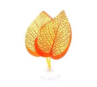 YTtkku Hamac de feuilles de poisson simulation de lit de feuilles de poisson Habitats naturels pour frayer les terrains de frai Tapis de repos Betta Fish Pad Betta Fish Supplies Aquariums Décorations