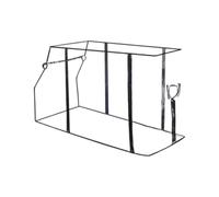 YTtkku Housse de protection contre la pluie pour chariots de camping avec panneau de visualisation transparent et montage sans outils
