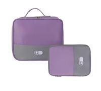 YTtkku Lot de 2 petites pochettes à médicaments spacieuses en polyester de plusieurs couleurs, adaptées pour les voyages en famille, les crises, les cliniques