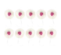 YTtkku Lot de 5 / 10 protections de lumière de camping - Barrière anti-moustiques - Équipement portable - Texture rayonne - Pour l'extérieur - Remplacement des manteaux