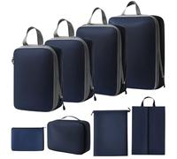 YTtkku Lot de 8 sacs de rangement de voyage légers étanches et portables