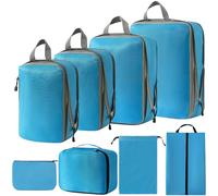 YTtkku Lot de 8 sacs de rangement de voyage légers étanches et portables