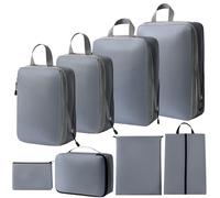 YTtkku Lot de 8 sacs de rangement de voyage légers étanches et portables