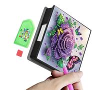YTtkku Magnifique mémo scintillant en forme de fleur - Cadeau artistique pour les personnes spéciales - Ensemble d'activités artisanales pour enfants