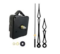 YTtkku Mécanisme d'horloge à quartz - Pièces de réparation - Kit de mécanismes de mouvement d'horloge murale - Épaisseur du cadran : 0,2 cm - Mécanisme mural à quartz - Moteur de rechange à piles