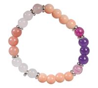 YTtkku Perles géométriques uniques en pierre artisanales pour les personnes cherchent à personnaliser l'expression et la beauté de la nature, accessoire de voyage, taille unique, Comme décrit