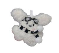 YTtkku Porte-clés en peluche en forme de chien - Accessoire de décoration pour un usage quotidien - Cadeau d'anniversaire pour enfants - Porte-clés en forme de chien de dessin animé