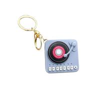 YTtkku Porte-clés miniature rétro avec 10 chansons intégrées pour voyage et usage quotidien