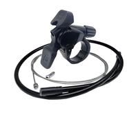 YTtkku Télécommandes instantanées en alliage pour fourche de vélo de montagne pour changements fréquents d'urgence, arrêts, interrupteurs résistants aux intempéries