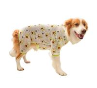 YTtkku Vêtement pour chien fille - Joli motif de fruits - Pull à quatre pattes pour chemise élégante - Vêtements pour animaux de compagnie - Mode pour grands chiens