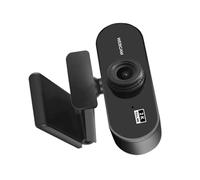 YTtkku Webcam transparente 2K 1080p 720p 480p avec mise au point automatique et microphones intégrés pour les conversations vidéo et les conférences virtuelles Caméra de vidéoconférence