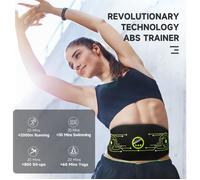 YTTQ Ceinture Abdominal Electrostimulateur, Abdominale Appareil Electrostimulation, Entraînement Abdominal EMS - 6 Modes 15 i