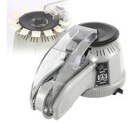 YTUOL Dévidoir De Ruban Adhésif Automatique À Carrousel, Machine De Découpe De Ruban Adhésif À Disque Rotatif avec Capot De Sécurité Et Lame en Acier Tungstène, Longueur De Coupe De 11 À 58 Mm