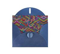 YTUOPWE Carte vierge bleue à carreaux de vacances et perle magnifique bloc de notes vierges avec lignes confuses