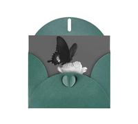 YTUOPWE Carte vierge vert foncé à carreaux de vacances et perle magnifique bloc de note vierge noir et blanc silence image