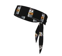 YTUOPWE Charge at all times Picture Sports Bandeau à nouer pour homme et femme, doux et respirant, évacuation de l'humidité athlétique