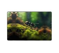 YTUOPWE King of ants Tapis de sol en flanelle pour salon, bureau, table basse, lit, balcon - 152,4 x 99,1 cm