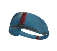 YTUOPWE Lighthouse on the coast Bandeau élastique pour homme et femme Séchage rapide