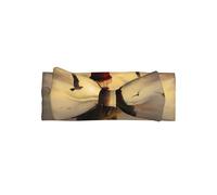 YTUOPWE Little Sparrow Flying to the Lighthouse Bandeau en polyester doux, doux pour la peau et extensible pour nourrissons de 0 à 6 mois