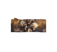 YTUOPWE Lone Hyena Picture Baby Bow Bandeau en polyester doux, doux pour la peau et extensible pour les nourrissons de 0 à 6 mois