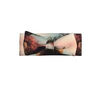 YTUOPWE Petit bateau sur la rive du lac - Bandeau en polyester doux, doux pour la peau et extensible pour les nourrissons de 0 à 6 mois